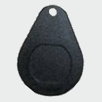 G Prox Round Teardrop Key Fob black G Prox Round Teardrop Key Fob duplication