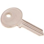 silver small mailbox blank key uncut