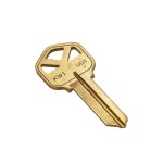 gold blank KW1 key duplication