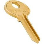 golden small mailbox key uncut